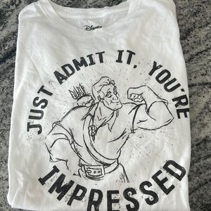 THIS ONE IS SOLD! Mens Disney “Admit it you’re impressed” T-shirt Sz S/M